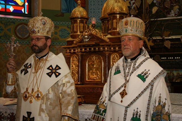 Блаженніший святослав та Кир Михаїл Колтун Блаженніший святослав та Кир Михаїл Колтун